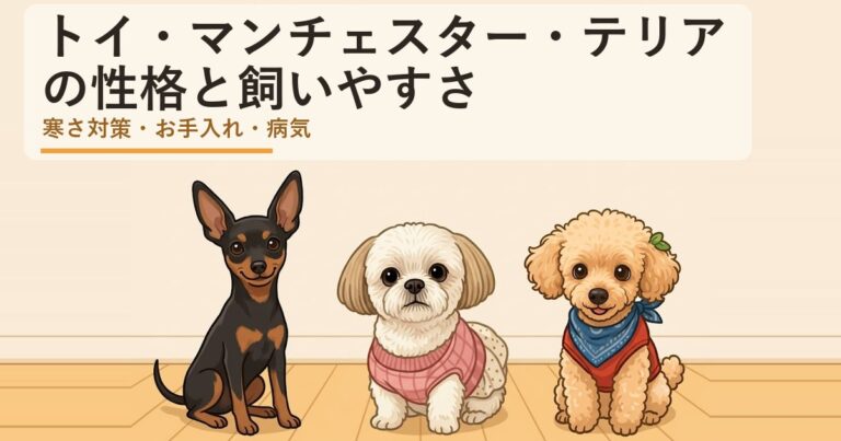 トイマンチェスターテリア