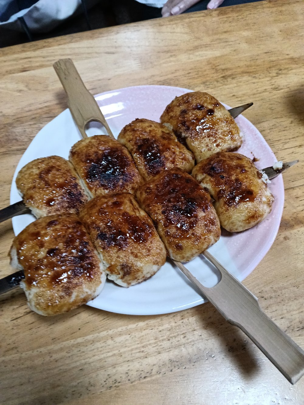 群馬名物の焼きまんじゅう - 犬連れ旅行の途中で